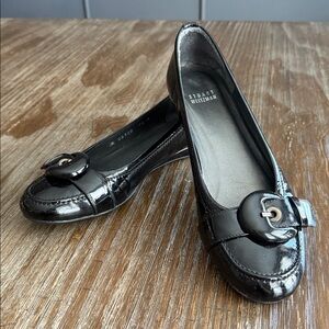 Stuart Weitzman Black patent leather flats size 7.5